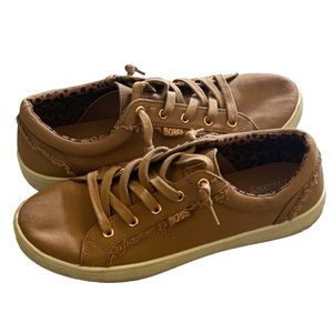 BOBS B Extra Cute Casual Sneakers from Finish Line sz 7.5 Brown Chestnut